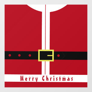 Autocollant Pour Fenêtre Fenêtre de Noël Classer les cadeaux du Père Noël
