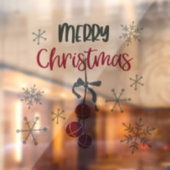 Autocollant Pour Fenêtre Fenêtre de Noël ou Clou murale (Feuille 2)