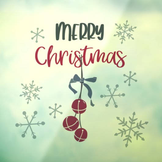 Autocollant Pour Fenêtre Fenêtre de Noël ou Clou murale (Feuille 3)