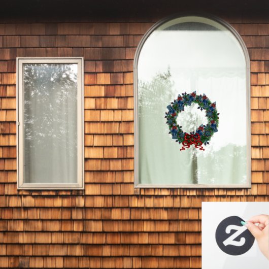 Autocollant Pour Fenêtre Fenêtre de serrure de gingembre de Noël (Fenêtre d'accueil)