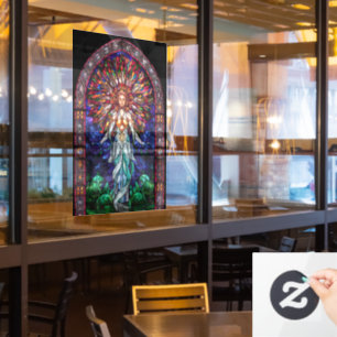 Autocollant Pour Fenêtre Fenêtre de verre rétroéclairé impressionnante