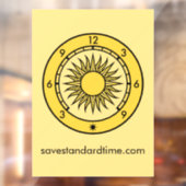 Autocollant Pour Fenêtre Fenêtre Logo SST Clôture Avec Site Web (Feuille 2)