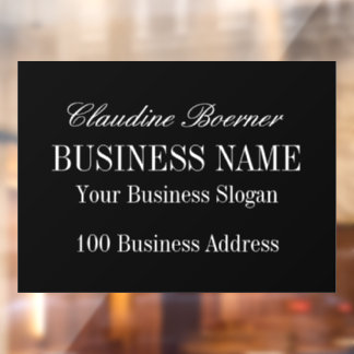 Autocollant Pour Fenêtre Fenêtre Paysage Clous de Decal Business Home