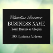 Autocollant Pour Fenêtre Fenêtre Paysage Clous de Decal Business Home (Feuille 3)