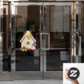 Autocollant Pour Fenêtre Festif (Porte de bureau)