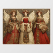Autocollant Pour Fenêtre Festive Angels (Feuille)