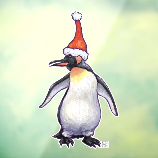 Autocollant Pour Fenêtre Festive Penguin Clou fenêtre de Noël (Feuille 3)
