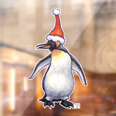 Autocollant Pour Fenêtre Festive Penguin Clou fenêtre de Noël (Feuille 2)