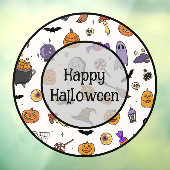 Autocollant Pour Fenêtre Fête d'Halloween (Feuille 3)