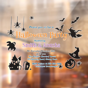 Autocollant Pour Fenêtre Fête d'Halloween pour adultes d'innovation