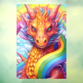 Autocollant Pour Fenêtre Fierté de dragon (Feuille 3)