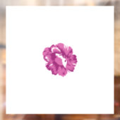 Autocollant Pour Fenêtre Fille, Pale Megenta, Santé Royale (Feuille 2)