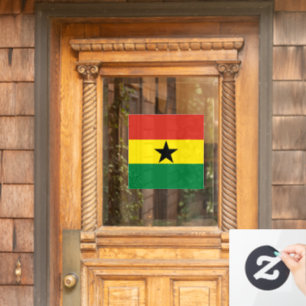 Autocollant Pour Fenêtre Flag du Ghana