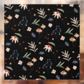 Autocollant Pour Fenêtre Fleurs d'eau simples 1 (Feuille 2)