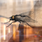 Autocollant Pour Fenêtre Fly Buddy petite vue à travers la fenêtre agrippan (Feuille 2)