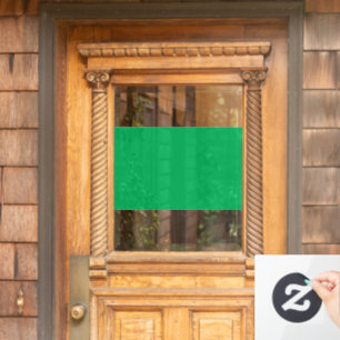 Autocollant Pour Fenêtre Fond vert uni