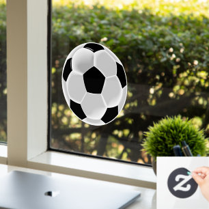 Autocollant Pour Fenêtre Football Football balle