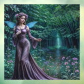 Autocollant Pour Fenêtre Forêt enchantée (Feuille 3)