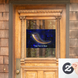Autocollant Pour Fenêtre Fractal Shofar