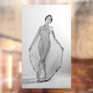 Autocollant Pour Fenêtre Francesca a Bella Ragazza, Belle fille italienne