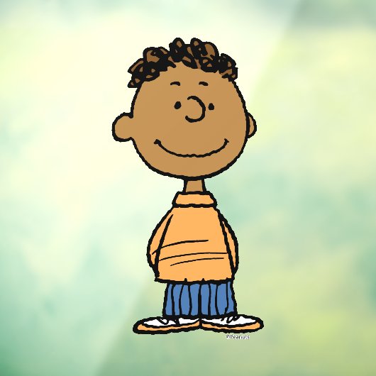 Autocollant Pour Fenêtre Franklin Smiling (Feuille 3)