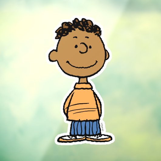 Autocollant Pour Fenêtre Franklin Smiling (Feuille 3)
