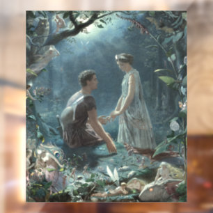 Autocollant Pour Fenêtre Furries : Le rêve d'une nuit d'été de Shakespeare