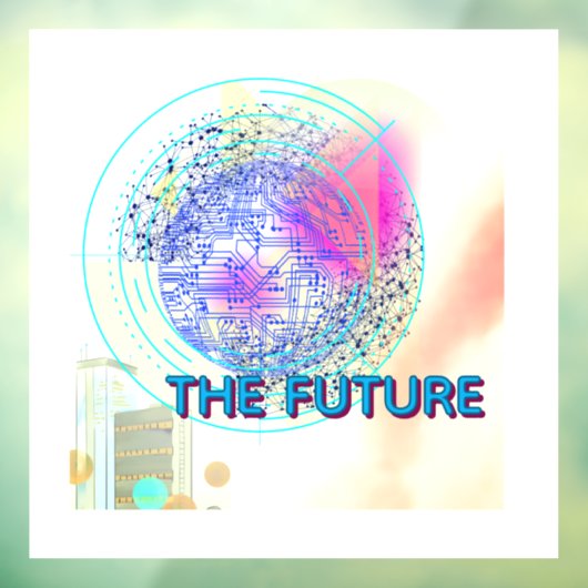 Autocollant Pour Fenêtre Future Window Cling (Feuille 3)