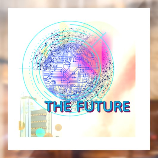 Autocollant Pour Fenêtre Future Window Cling (Feuille 2)