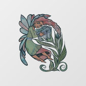 Autocollant Pour Fenêtre Garden Rose Fairy (Feuille)