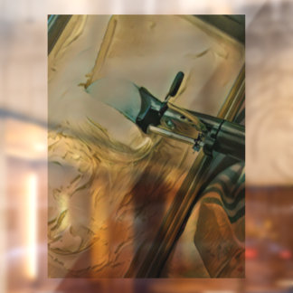 Autocollant Pour Fenêtre Gâteau à la crème glacée