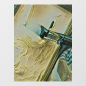 Autocollant Pour Fenêtre Gâteau à la crème glacée (Feuille)