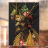 Autocollant Pour Fenêtre Giuseppe Arcimboldo - Quatre saisons en une tête (Feuille 2)