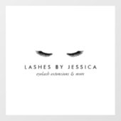 Autocollant Pour Fenêtre Glam Eyelashes (Feuille)