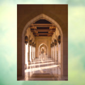 Autocollant Pour Fenêtre Grande Mosquée Sultan Qaboos à Mascate, Oman (Feuille 3)