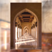 Autocollant Pour Fenêtre Grande Mosquée Sultan Qaboos à Mascate, Oman (Feuille 2)