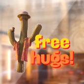 Autocollant Pour Fenêtre Gratuit Hugs ! (Feuille 2)