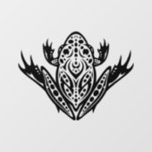 Autocollant Pour Fenêtre Grenouille léopard (Feuille)