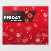 Autocollant Pour Fenêtre Gros NOIR VENDREDI SUPER VENTE Clôture de fenêtre (Feuille)