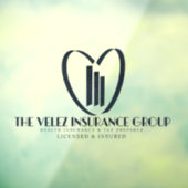 Autocollant Pour Fenêtre Groupe d'assurance Velez (Feuille 3)