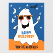 Autocollant Pour Fenêtre Gus Ghost Halloween mignon enfants (Feuille)