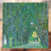 Autocollant Pour Fenêtre Gustav Klimt - Avenue dans le parc Schloss Kammer (Feuille 2)