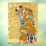 Autocollant Pour Fenêtre Gustav Klimt Exécution Nouveau Couple<br><div class="desc">Gustav Klimt,  Fulfillment 1910-1911 Couple Art Nouveau avec la signature de Klimt design tourbillonnant et belle peinture or.</div>