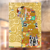Autocollant Pour Fenêtre Gustav Klimt Exécution Nouveau Couple (Feuille 2)