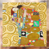 Autocollant Pour Fenêtre Gustav Klimt Exécution Nouveau Couple (Feuille 2)