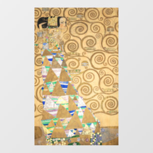 Autocollant Pour Fenêtre Gustav Klimt - Expectation, Stoclet Frieze