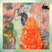 Autocollant Pour Fenêtre Gustav Klimt - Femmes amis (Feuille 3)