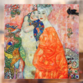 Autocollant Pour Fenêtre Gustav Klimt - Femmes amis (Feuille 2)