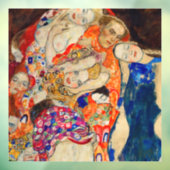 Autocollant Pour Fenêtre Gustav Klimt - La mariée (inachevée) (Feuille 3)