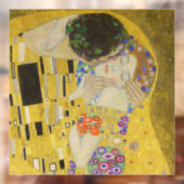 Autocollant Pour Fenêtre Gustav Klimt - Le baiser (Feuille 2)